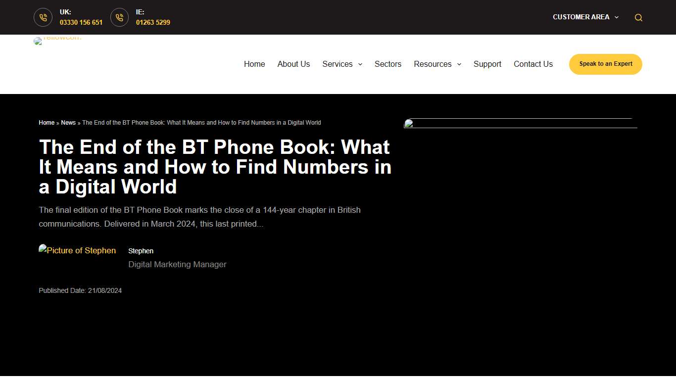 BT Phone Book Ends How to Access UK Phone Numbers Now